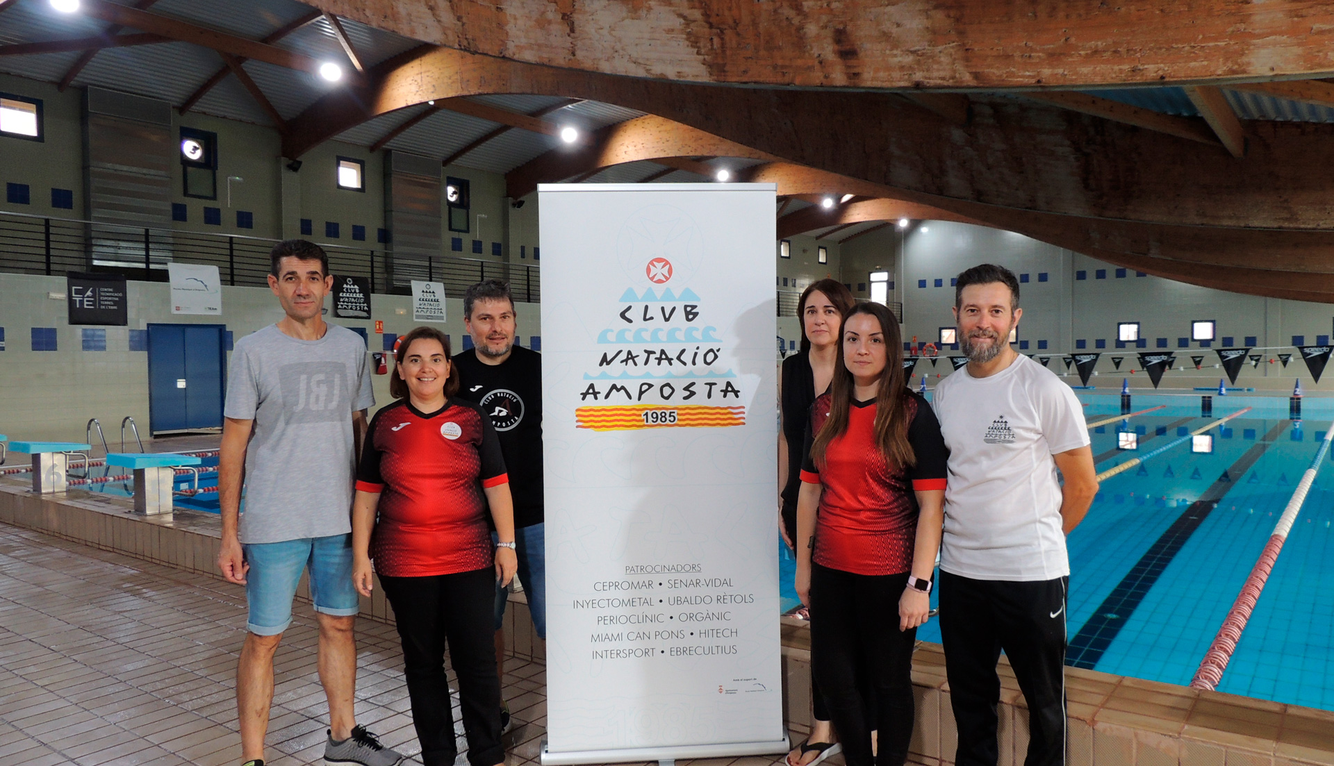 La junta del Club Natació Amposta