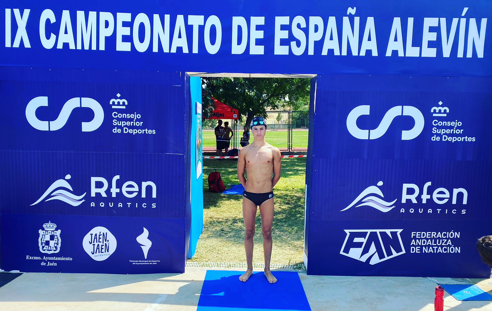 BLAI ESCRIBÀ AL CAMPIONAT ESPANYA ALEVÍ ESTIU A JAEN.