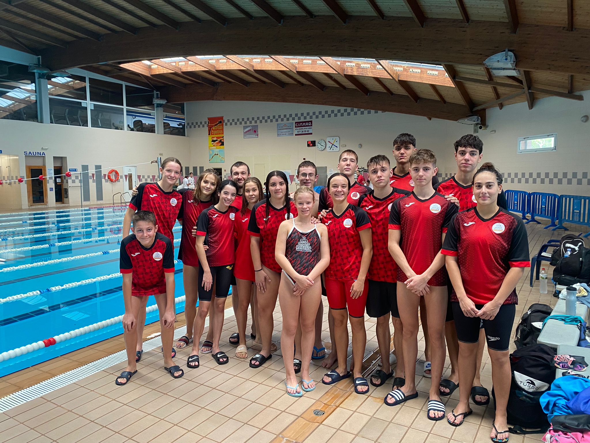 LLIGA INFANTIL 1ª JORNADA, TARRASWIM A INFANTIL, JÚNIOR I ABSOLUTS