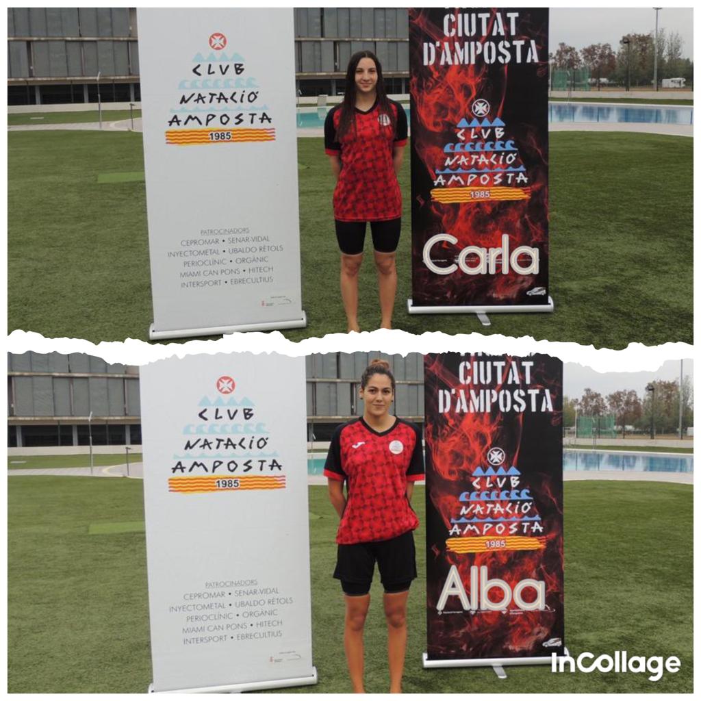 CARLA SANSALONI I ALBA SILVA al Campionat de Catalunya Junior/CCTN Trofeu Ciutat de Mataró 
