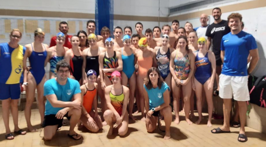 Entrenament zonal celebrat avui dimecres al Club Natació Tàrraco