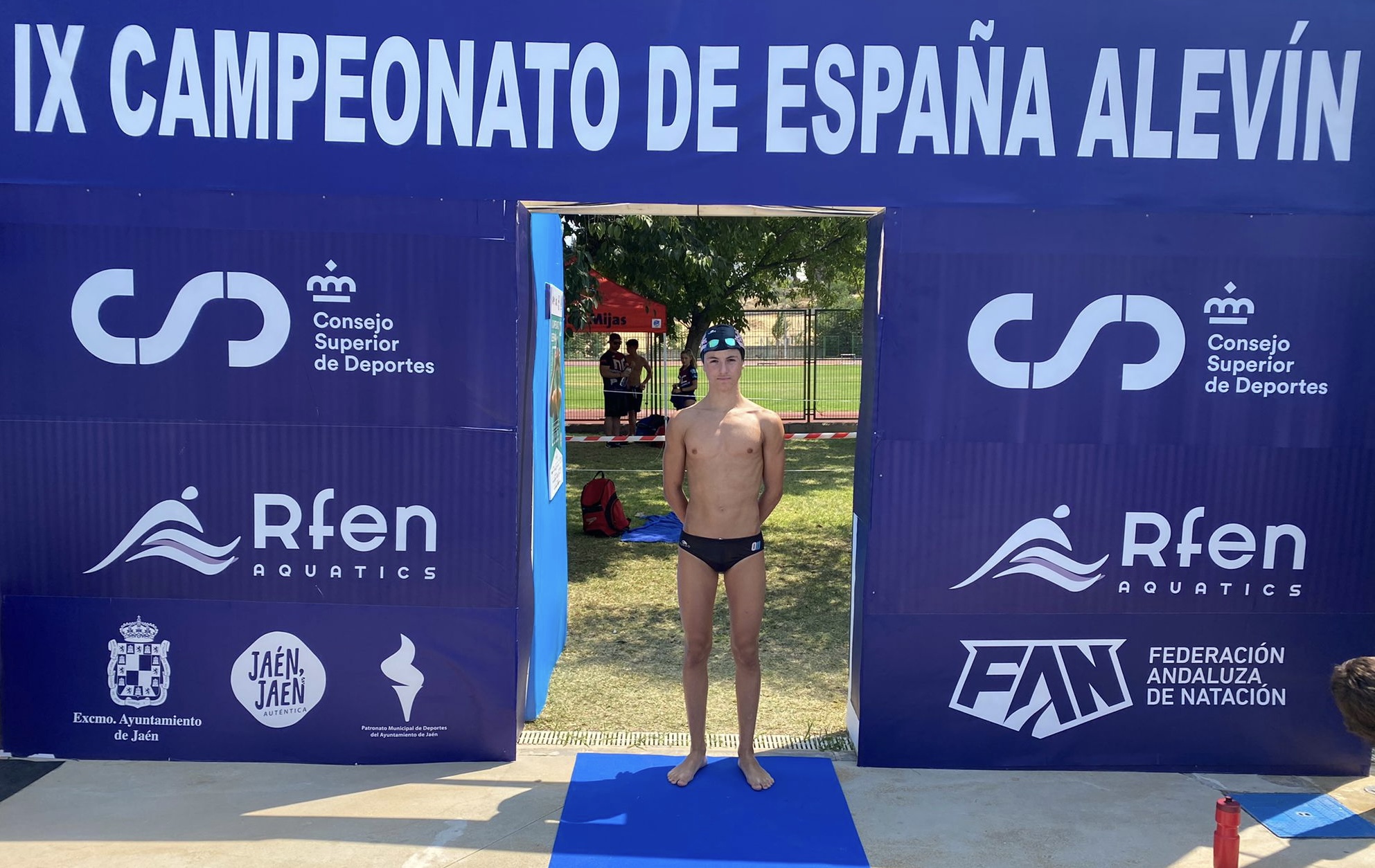 BLAI ESCRIBÀ únic ebrenc en el Campionat d’Espanya aleví de natació a Jaén