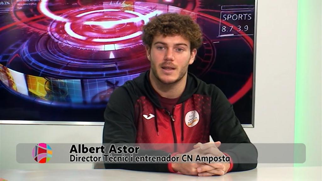 POLIESPORTIU AL CANAL 21. Entrevista a Albert Astor entrenador i Director Tècnic del CN Amposta